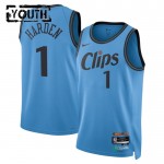 Los Angeles Clippers Trikot James Harden Nike 2024-25 City Edition Blau Swingman - Kinder